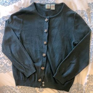 Women’s Size Medium Anthro HWR Cardigan Black